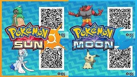 Pokemon Sun / Moon - How to use QR Codes