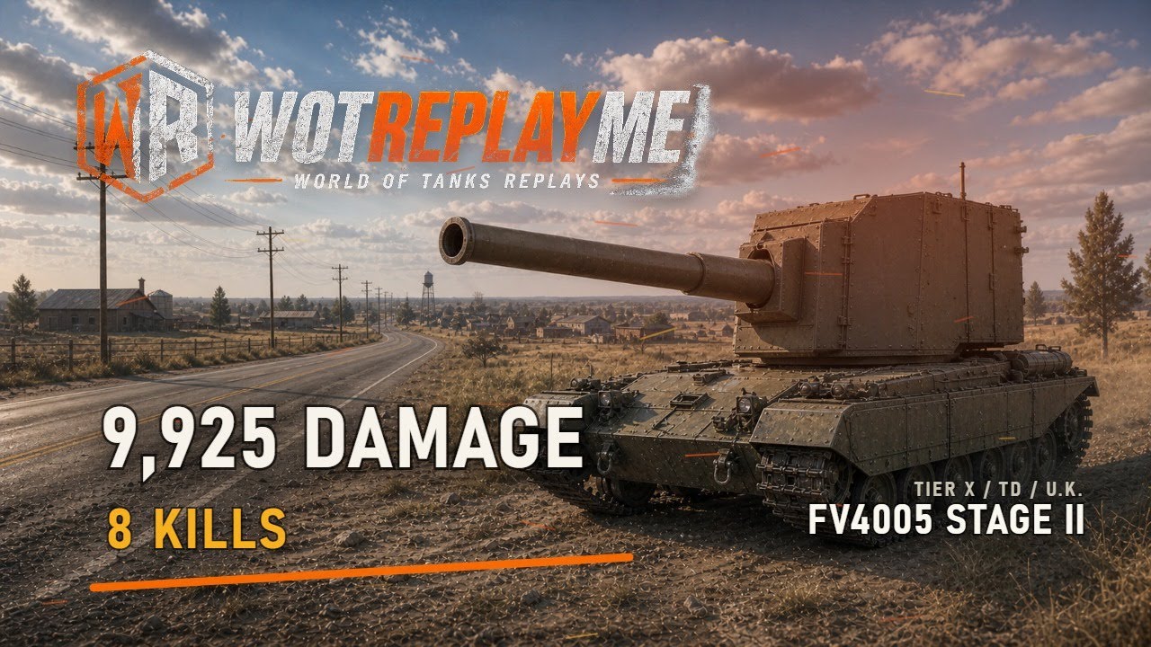 FV4005 Stage II Tier X TD Replay | North America | 8 Kills - YouTube