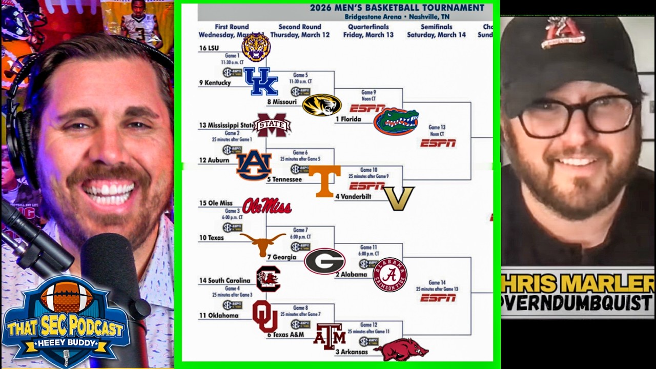 Marler Tuesday: SEC Basketball Tournament Preview & Nick Saban/NIL Rants