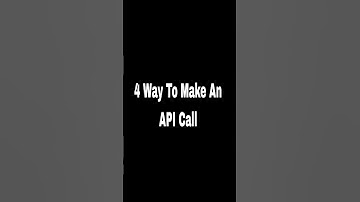 4 Way To Make An API Call #trending #coding #shortsvideo #shortviral #api #call