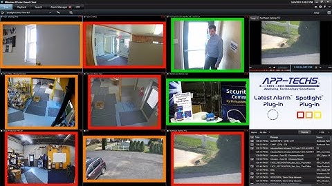 Visual & Audio Alerts for Milestone XProtect Smart Client
