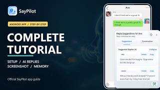 SayPilot Complete Tutorial | Setup, AI Replies, Screenshot Mode & Memory screenshot 4