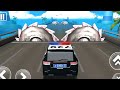 CARRERA MORTAL - Jugando con Coche de Policía - Juegos de Carros