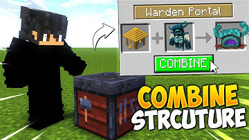 Minecraft But I Can Combine Structures!
