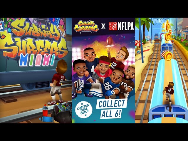 NFL Superstars Take a Run in Subway Surfers