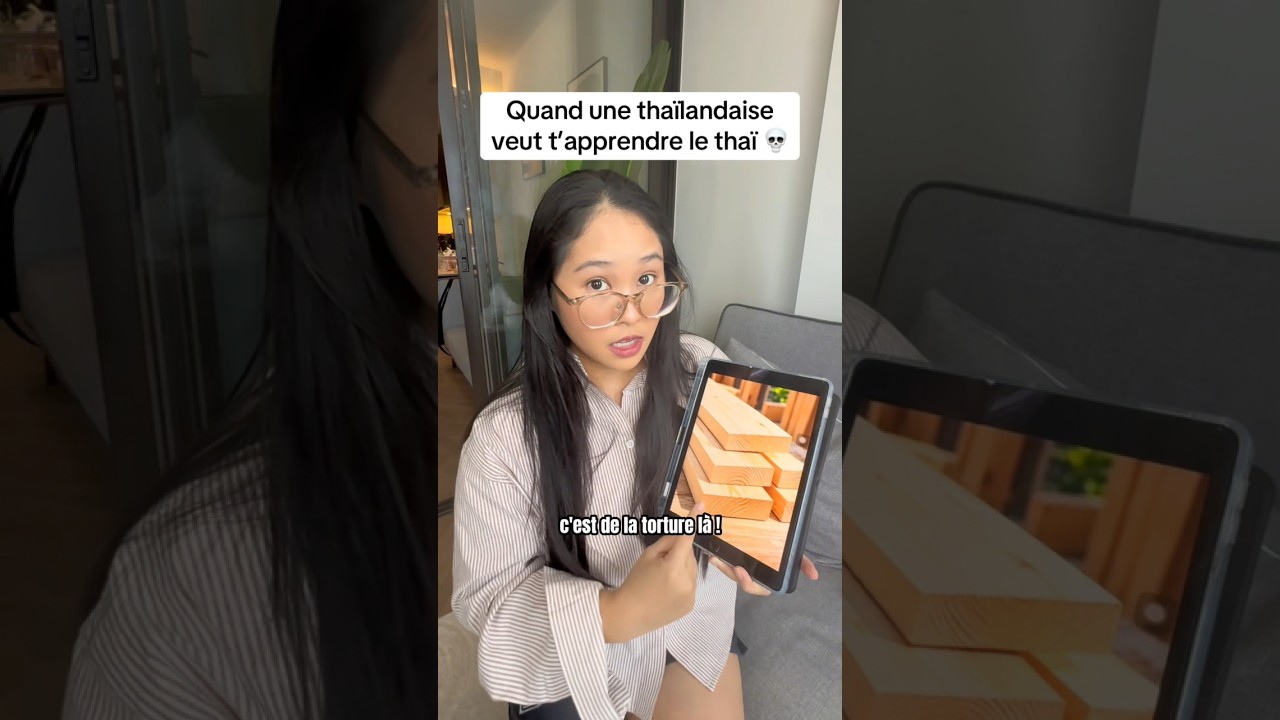 C’est la PIRE prof de thaï 😭