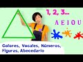 Capture de la vidéo Números • Colores • Figuras Geométricas • Vocales • Abc... Mix De Música Educativa Para Niños