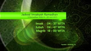 Download lagu Jadwal Imsakyah 5 Ramadhan 1436 H - 22 Juni 2015