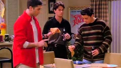 Joey, Chandler and Ross