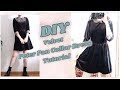 DIY Velvet Peter Pan Collar Dress / 手作り服 / 옷만들기 / 手作教學 / Costura / Sewing Tutorialㅣmadebyaya