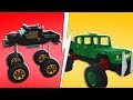 Noob Vs Pro Monster Truck Challenge - Scrap Mechanics | JeromeACE