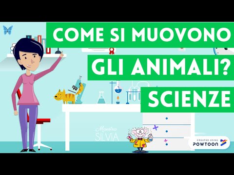 Come si muovono gli animali? - Scienze per bambini della scuola primaria