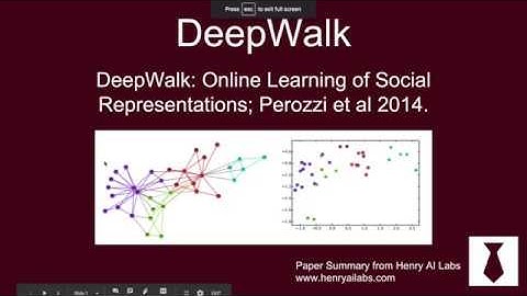 DeepWalk Explained