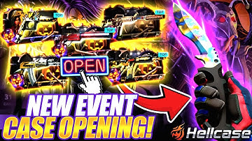 NEW EVENT CASE OPENING ON HELLCASE !! !? ! HELLCASE PROMO CODE 2025 ! HELLCASE CASE OPENING !