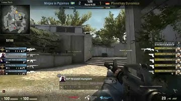 DreamHack Winter 2014: NIP vs PlanetKey | Ninjas in Pyjamas vs Planetkey Dynamics (27.11.2014)