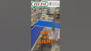 Magic Sorting Unveiled: The Two-Way Ball Belt Sorter for Boxes in Action! DIV008 - SHORT
