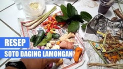 RESEP SOTO DAGING LAMONGAN - Durasi: 4.45. 
