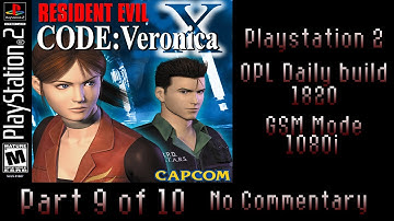 Resident Evil Code Veronica X [PS2] Playtrough Part 9 of 10 [4K] [No Commentary]