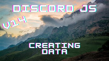 Discord bot v14 - creating data using Mongo DB