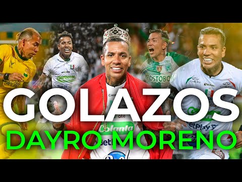 Los MEJORES Goles del Máximo Goleador Colombiano de la Historia! Dayro Moreno ⚽💥