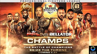 PFL Champions vs Bellator Champions is OFFICIAL for Feb 24th!