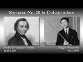Chopin: Nocturne No. 20, S. Watanabe (1957) ショパン 夜想曲第20番 渡辺茂夫