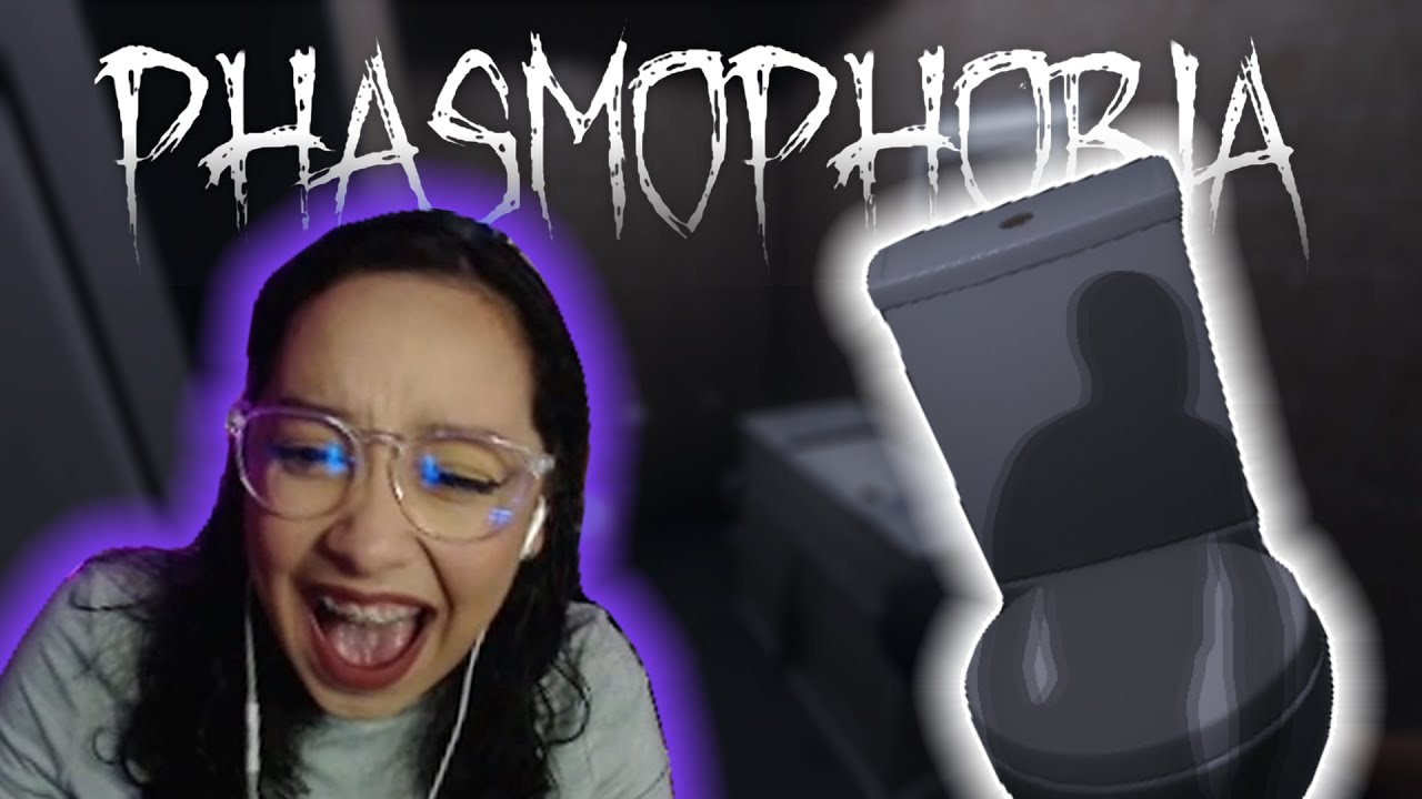 Fighting a Ghost in a Bathroom AGAIN! - Phasmophobia - YouTube