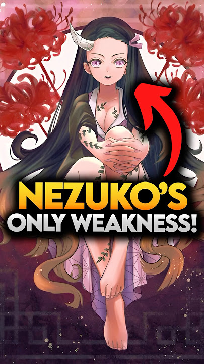 How to Kill Nezuko if she is ammune to Sunlight? Demon Slayer Explained #demonslayer #shorts