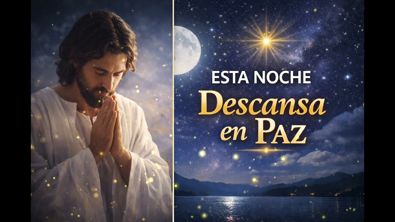 👉 Un Abrazo al Alma 🤍 Oración de la Noche para Dormir en Paz