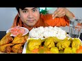 SUPER SPICY CHICKEN CURRY | GARLIC PEPPER CHICKEN WINGS | FILIPINO MUKBANG