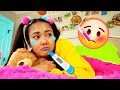 Ellie and Jimmy Get Chickenpox! | Ellie Sparkles Show