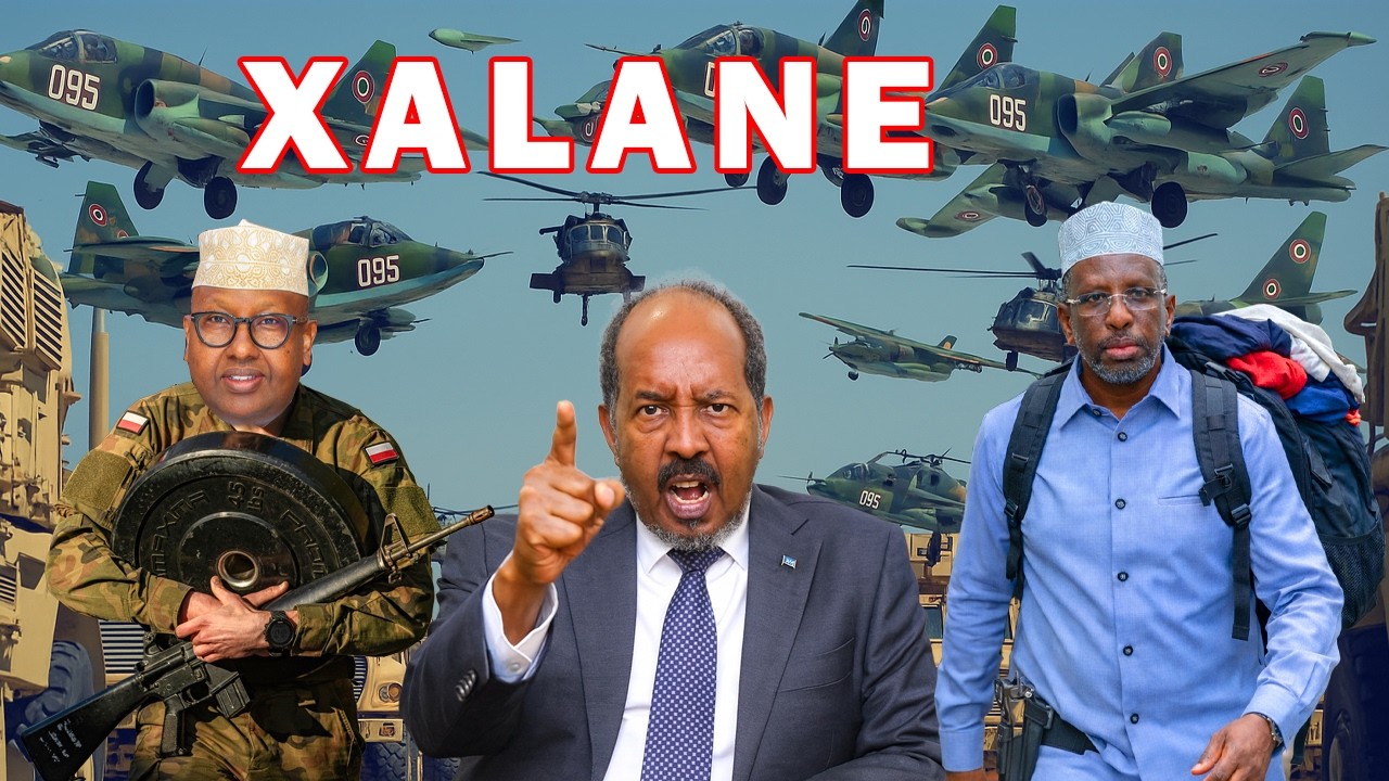 SHARIIF oo dharbaaxo ku dhuftay XASAN SH una guuray XALANE iyo Ciidankii Wasiir Fiqi oo...