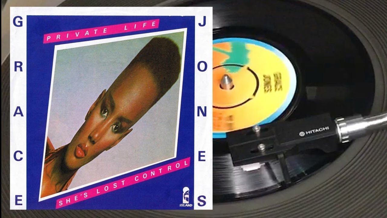 Grace Jones - Private Life, 1980, Island Records - WIP 6629, Vinyl