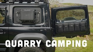 Quarry Camping & Campfire Crafting - New Jimny Setup, I Ditched the Roof Tent