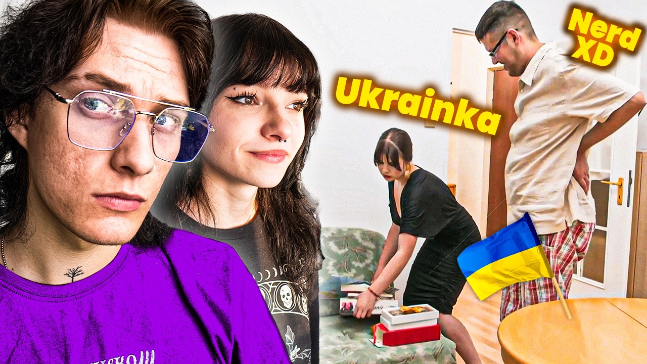 GRY MAŁŻEŃSKIE - UKRAINKA podrywa NERDA na TARROTA!