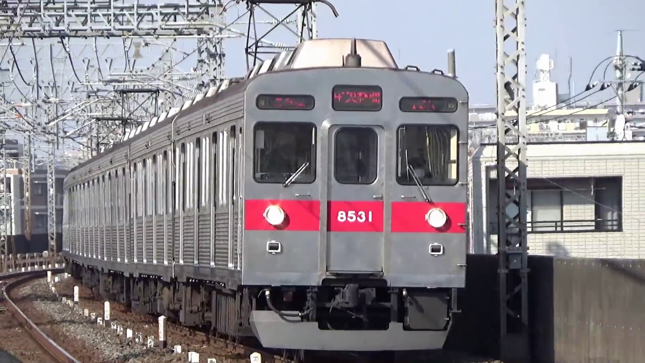 爆音とジョイント音 東武スカイツリーライン 高速通過集 Tobu skytree line pass.