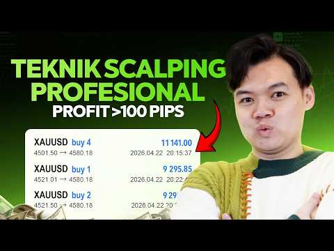 3 Teknik Scalping Trader Professional UNTUK DAPAT 100 PIPS PERHARI