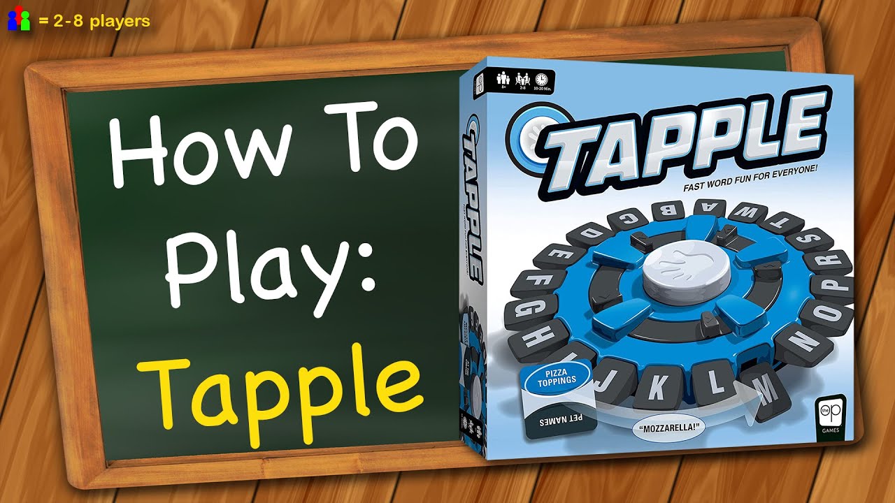 How to play Tapple, Video