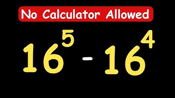 OLYMPIADS || No Calculator Allowed || #maths