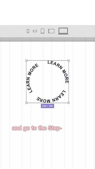 Round Text Animation Tutorial #shorts - YouTube