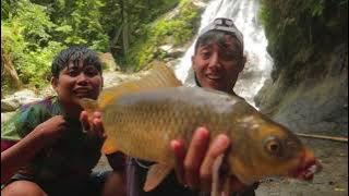 CAMPING & FISHING - Pancing Langsung Diseret Ikan Besar Saat Baru Dilempar