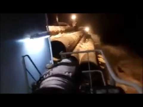 Как в Балтийском море укладывают трубы для Северного потока