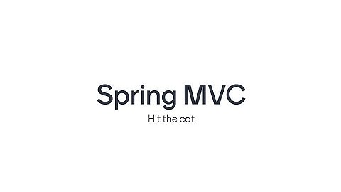 Spring MVC. ИТМО Веб-Программирование. 2021 10 29