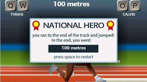 I BEAT QWOP!!!!! NO HACKS, NO CHEATS, I WON!!!!!