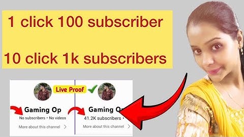 📢 1 Click 1240 Subscriber🔥 Subscriber Kaise Badhaye | How To Increace Subscribers On YouTube Channel