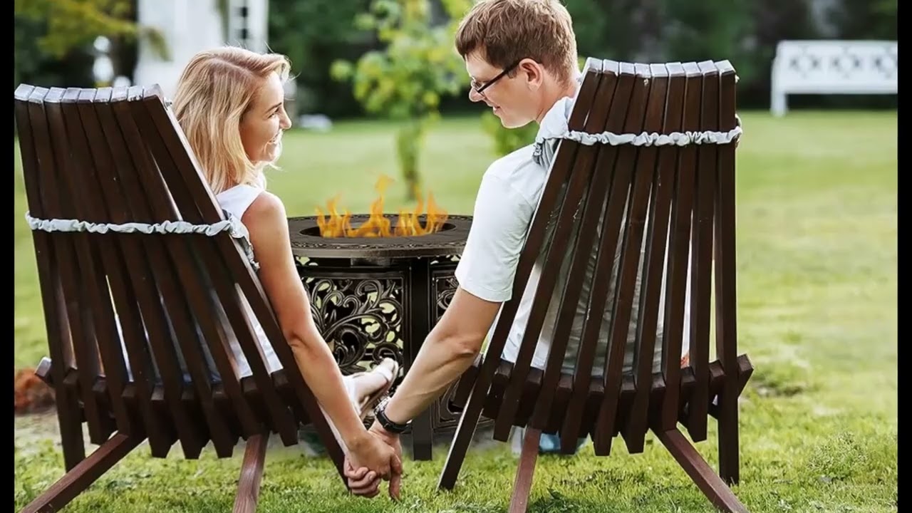 Fire Sense 62198 55,000 BTU Gas Fire Pit Table