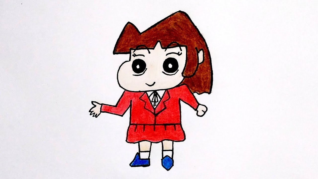 How to draw a I-chan (shinchan) |Easy step by step drawing