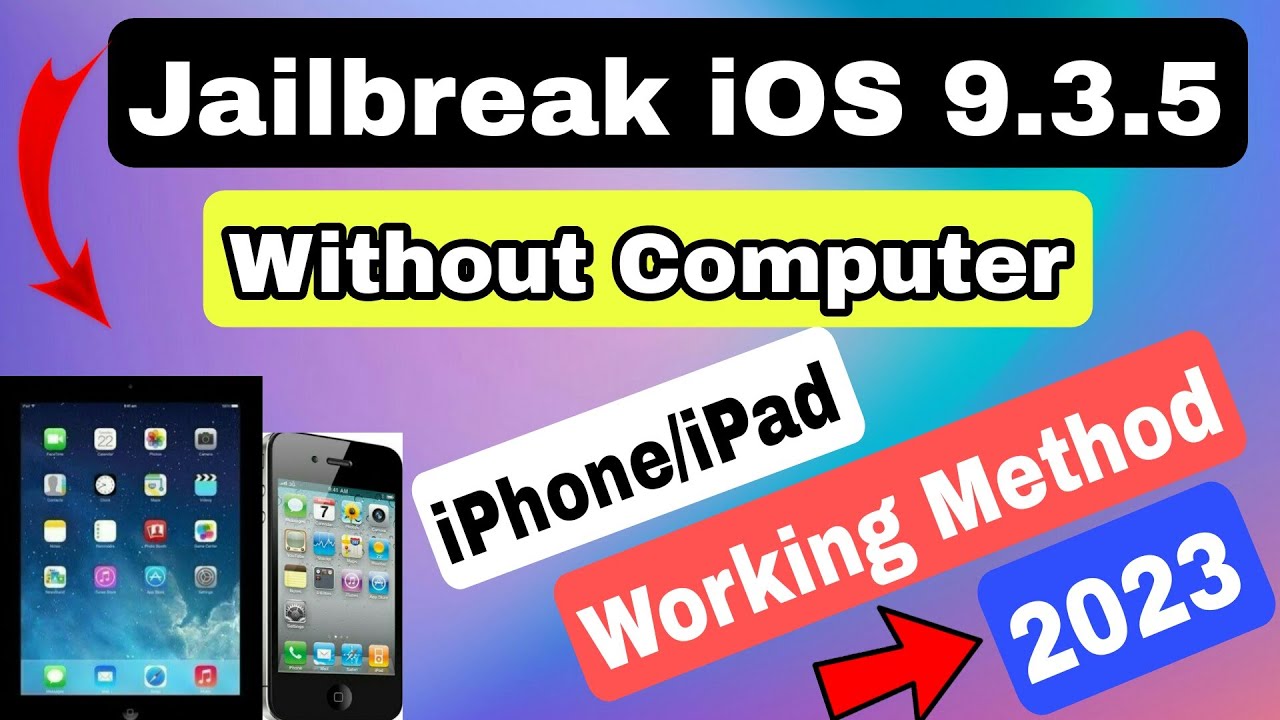 How to Jailbreak iPad Mini iOS 9.3.5 / 9.3.6 - EASY method 100% Working