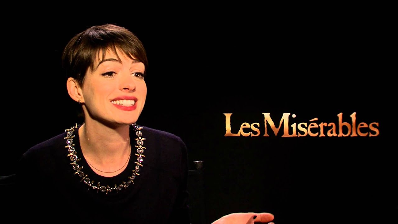 Ann sing. Anne Hathaway les Miserables.