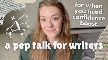 Listen to This Before You Write ✨✍🏼📚 | Writer Pep Talks 001
